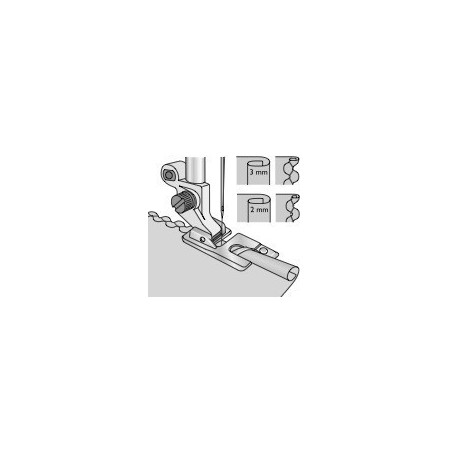 Pied pour ourlet roulé 2 mm Husqvarna Pied pour ourlet roulé 2 mm Husqvarna