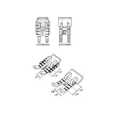 Pied patchwork 1/4" Husqvarna Pied patchwork 1/4" Husqvarna