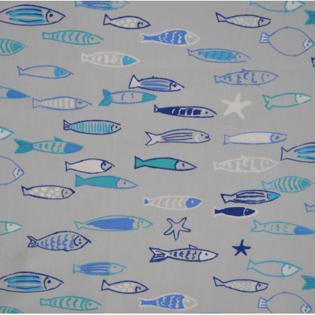 Coupon enduit 50x80cm Poisson océan Coupon enduit 50x80cm Poisson océan