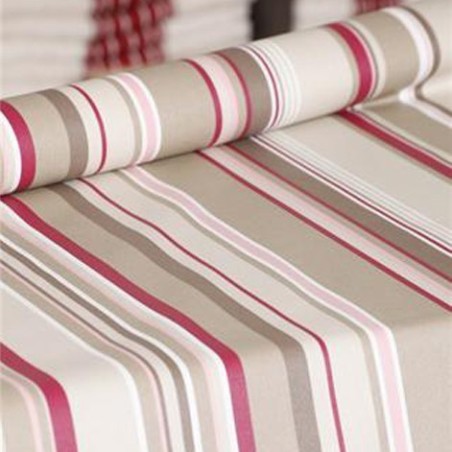 Coupon enduit 50x80cm Rayure taupe