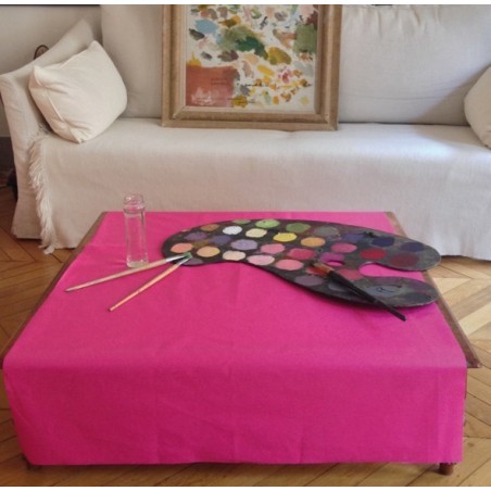 Coupon enduit 50x80cm Uni fuchsia