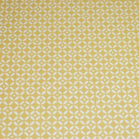 Coupon enduit 50x80cm Mosaïque Jaune Curry