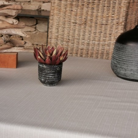 Tissu en coton enduit Bambou sable Tissu en coton enduit Bambou sable