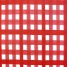 Tissu en coton enduit Guinguette Rouge Tissu en coton enduit Guinguette Rouge