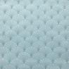 Tissu en coton enduit Papyrus vert d'eau Tissu en coton enduit Papyrus vert d'eau