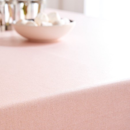 Tissu en coton enduit Pailleté Rose Poudré Tissu en coton enduit Pailleté Rose Poudré