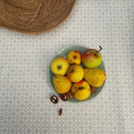 Tissu en coton Mosaïque sable