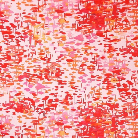 Tissu en coton Reflets flamboyants