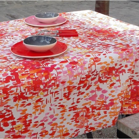 Tissu en coton Reflets flamboyants