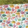 Tissu en coton enduit Algues Tissu en coton enduit Algues