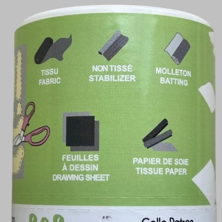 Colle 808 pour patron, réactivable à chaque utilisation Colle 808 pour patron, réactivable à chaque utilisation