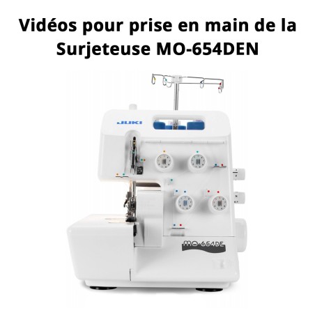 Tuto surjeteuse MO 654DEN Tuto surjeteuse MO 654DEN