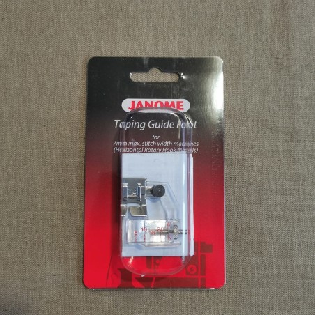 Pied pose biais réglable Janome 7mm Pied pose biais réglable Janome 7mm