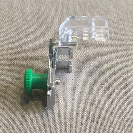 Pied zip invisible et passepoil Janome 5 et 7mm bride basse